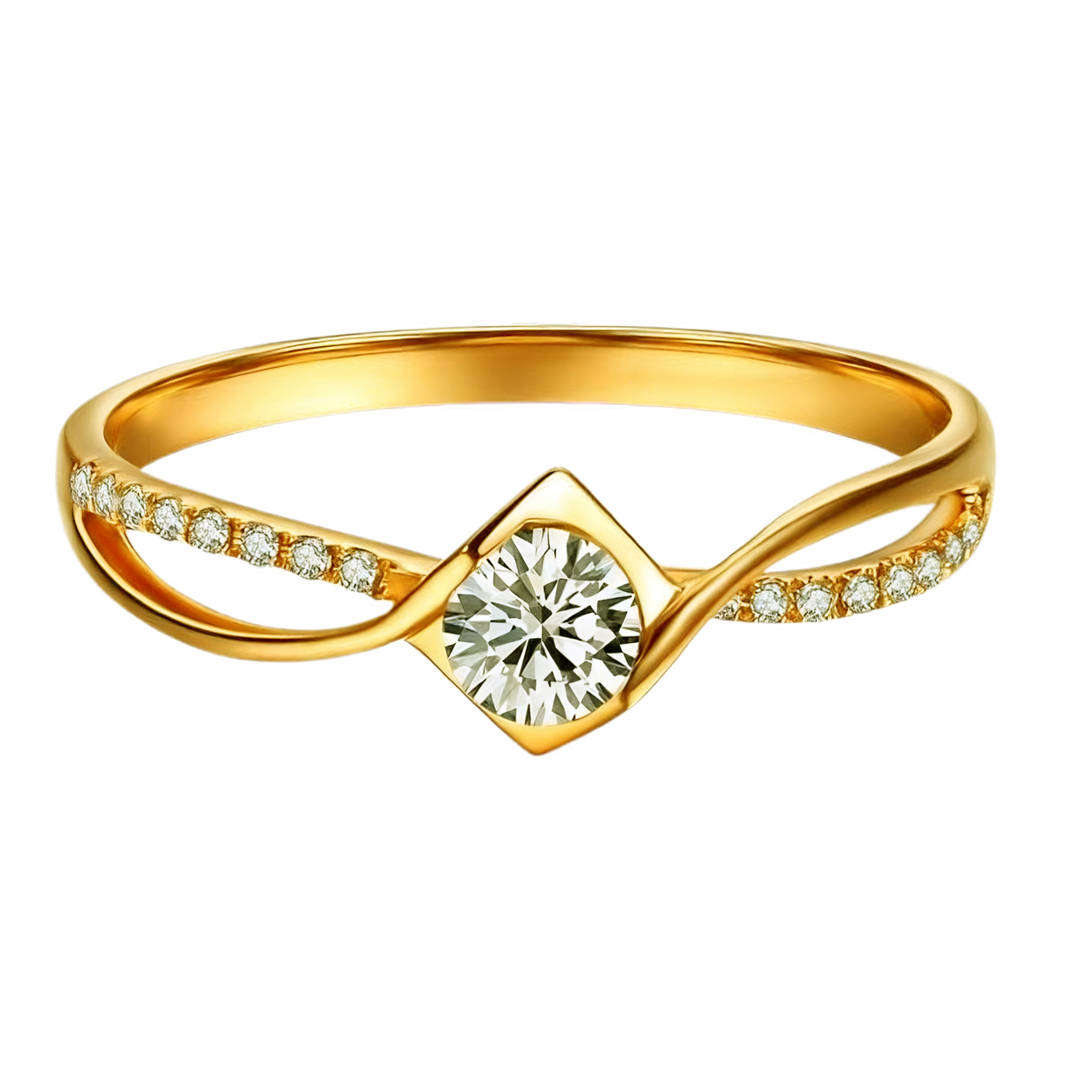 Anillo de Compromiso Oro 18K