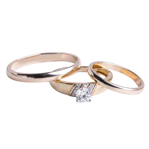 Set Matrimonial Oro 18K